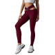 High-Waisted Purple Leggings - Sleek & Stretchy Fit